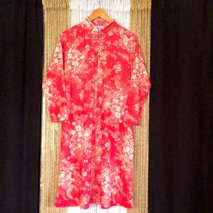 Vintage House Coat Dress